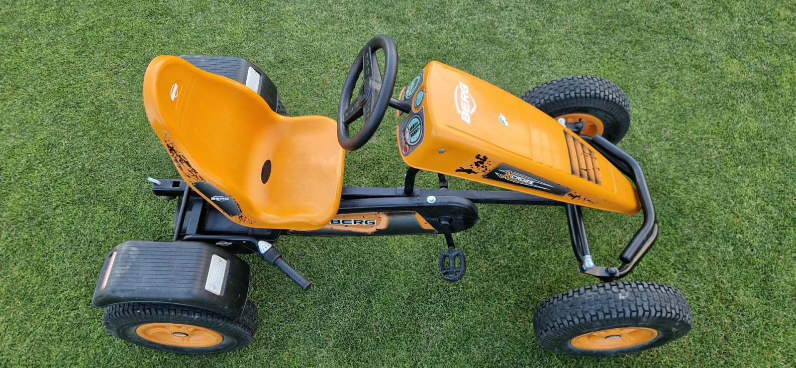 BERG XL X-Cross BFR 3 - Štvorkolka oranžová